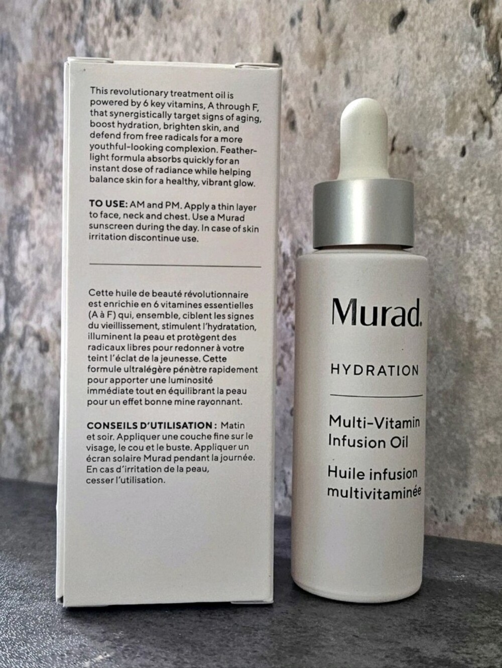 Murad Hydration Multi-Vitamin Infusion Oil 1 oz NIB! $88 MSRP - Picture 2 of 2